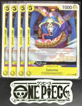 4x One Piece OP14-106 C Salome - ENG - Regular - Playset - NM/M