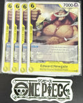4x One Piece ST13-004 C Edward.Newgate - ENG - Regular - Playset - TCG - NM/M