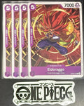 4x One Piece OP06-070 C Eldoraggo - English - Regular - Playset - NM/M