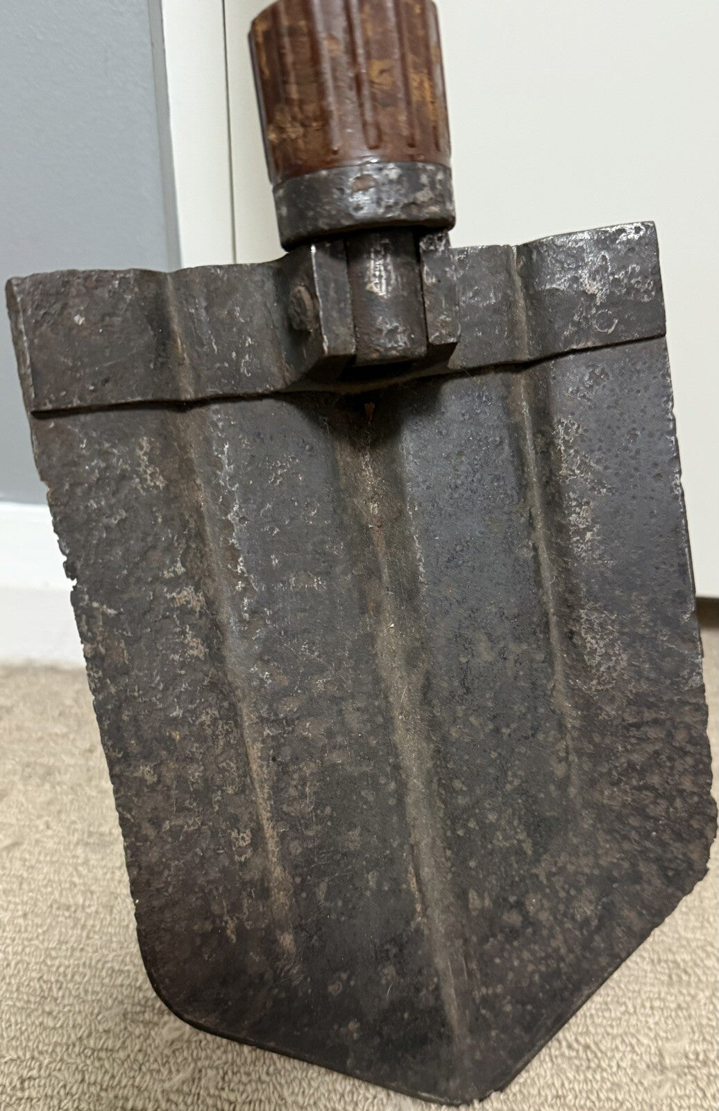 German WW2  Folding Shovel - Entrenching Tool - Original
