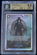 BGS 9.5 One Piece OP03-092 SR Rob Lucci - English - Pillars of Strength - Graded