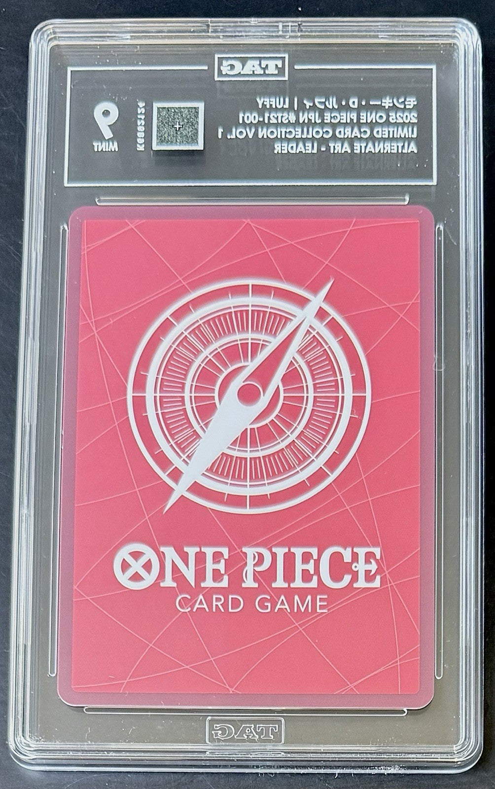 TAG 9 One Piece Base Shop ST21-001 L - Monkey.D.Luffy - Alt Art - JP - Promo