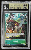 BGS 9.5 One Piece OP06-023 R* Arlong Full Art - English - Wings of the Captain