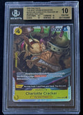 BGS 10 One Piece OP03-108 SR Charlotte Cracker - English - Foil - PRB01 - Graded