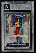 BGS 9 One Piece OP05-081 UC* One-Legged Full Art Foil - English - PRB01 - Graded