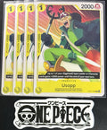 4x One Piece OP07-099 C Usopp - ENG - Regular - Play Set - NM/M