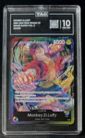 TAG 10 One Piece P L - Monkey.D.Luffy - EN - Foil - Sealed Battle - Graded