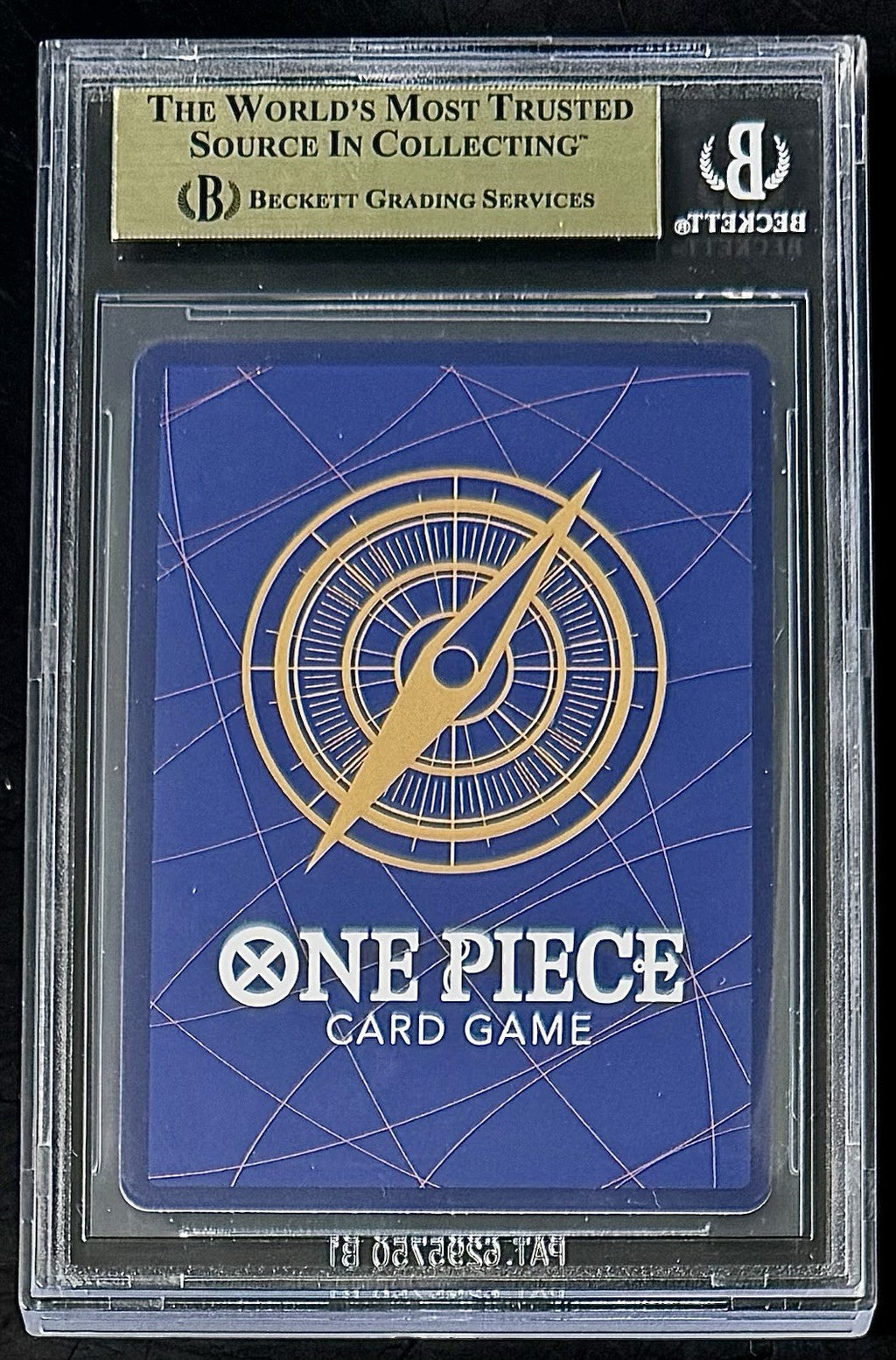 BGS 9.5 One Piece OP02-099 SR Sakazuki Foil - English - PRB01 - Graded