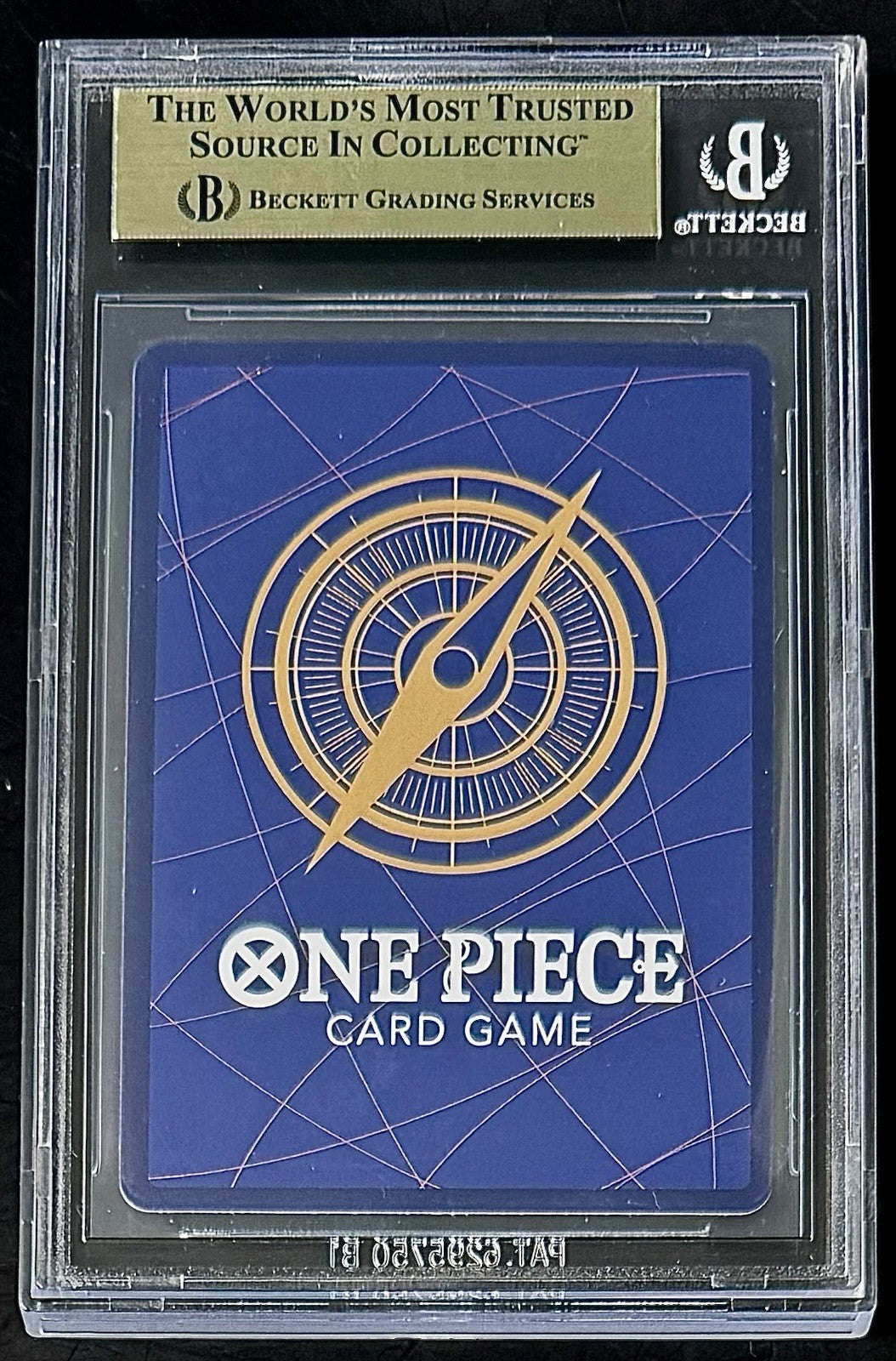 BGS 9.5 One Piece OP02-099 SR Sakazuki Foil - English - PRB01 - Graded