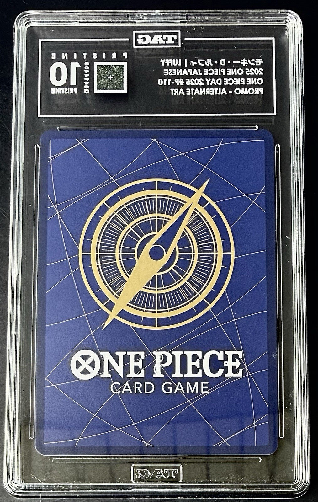 TAG 10 Pristine One Piece Day P-110 P - Monkey.D.Luffy - Alt Art - JP - Pop 28
