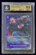 BGS 9.5 One Piece OP10-072 SR* Donquixote Rosinante Alt Art - English - Graded