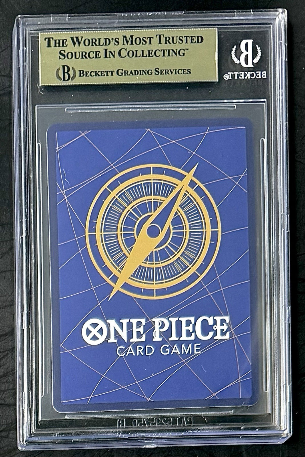 BGS 9.5 One Piece OP07-096 R Tempest Kick - English - 500 Years in the Future