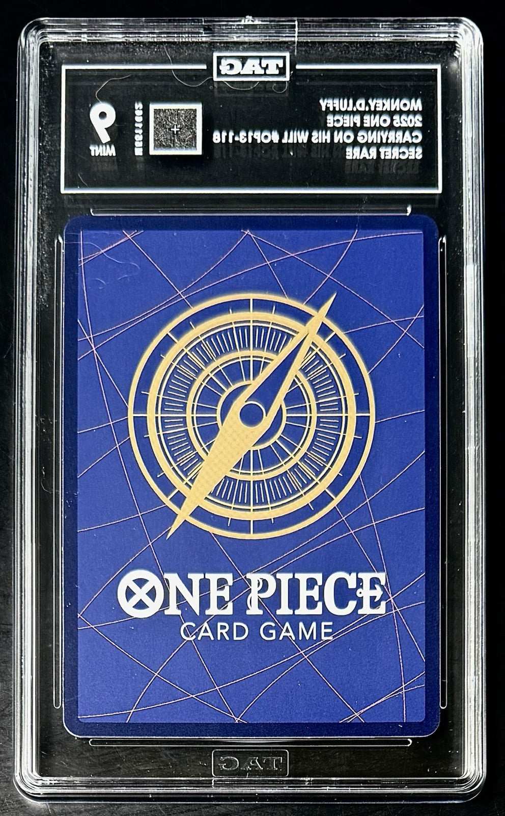 TAG 9 One Piece OP13-118 SEC Monkey.D.Luffy - EN - Foil - TCG - NM/M