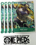 4x One Piece OP09-038 C  Rob Lucci - English - Playset - TCG - NM/M