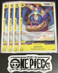 4x One Piece OP14-106 C - Salome - EN - Regular - Play Set - NM/M