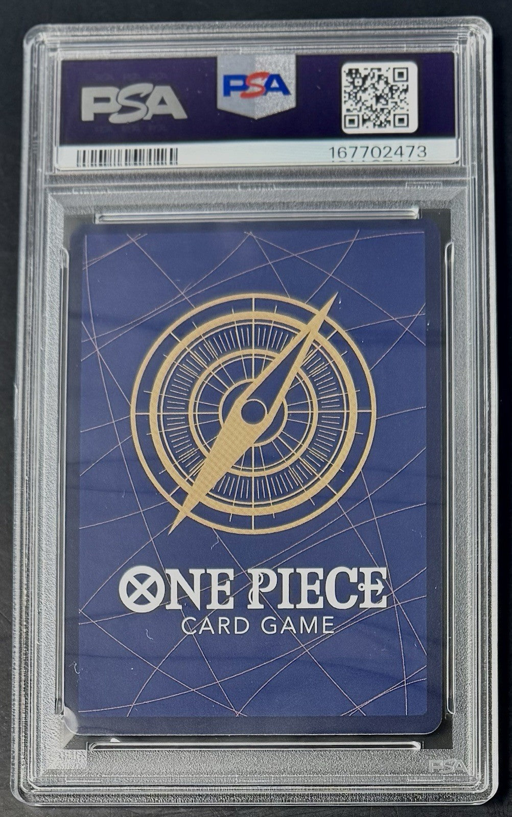 PSA 8 One Piece OP12-008 R* - Shanks - Alt Art - EN - Legacy of the Master