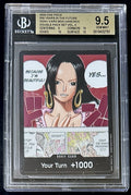 BGS 9.5 One Piece OP07 Don!! Card Alt Art - English - 500 Years Future - Graded