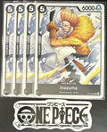4 x One Piece OP12-083 UC Inazuma - ENG - Regular - Playset - NM/M