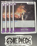 4x One Piece OP10-067 R Senor Pink - English - Foil - Playset - TCG - NM/M