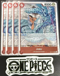 4x One Piece OP17-008 R - Jozu - EN - Foil - Play Set - TCG - NM/M
