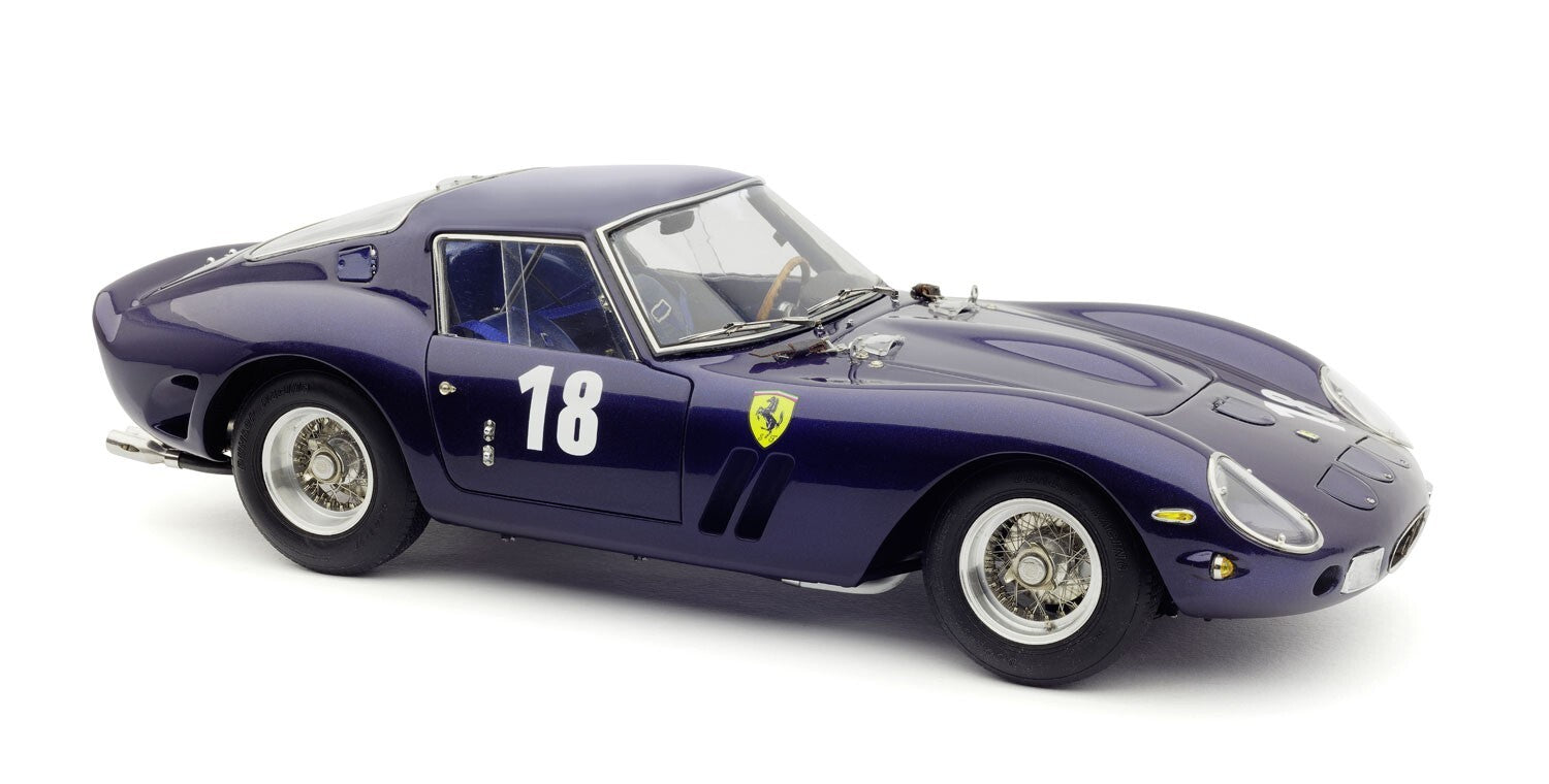 CMC M-255 Ferrari 250 GTO, Laguna Seca #18, 2004, Blue, 1:18, LE 2,200