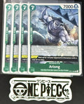 4x One Piece OP11-023 R  Arlong - English - Foil - Playset - TCG - NM/M