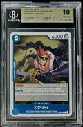 BGS 10 One Piece OP05-055 R X.Drake - English - Awakening of the New Era -Graded