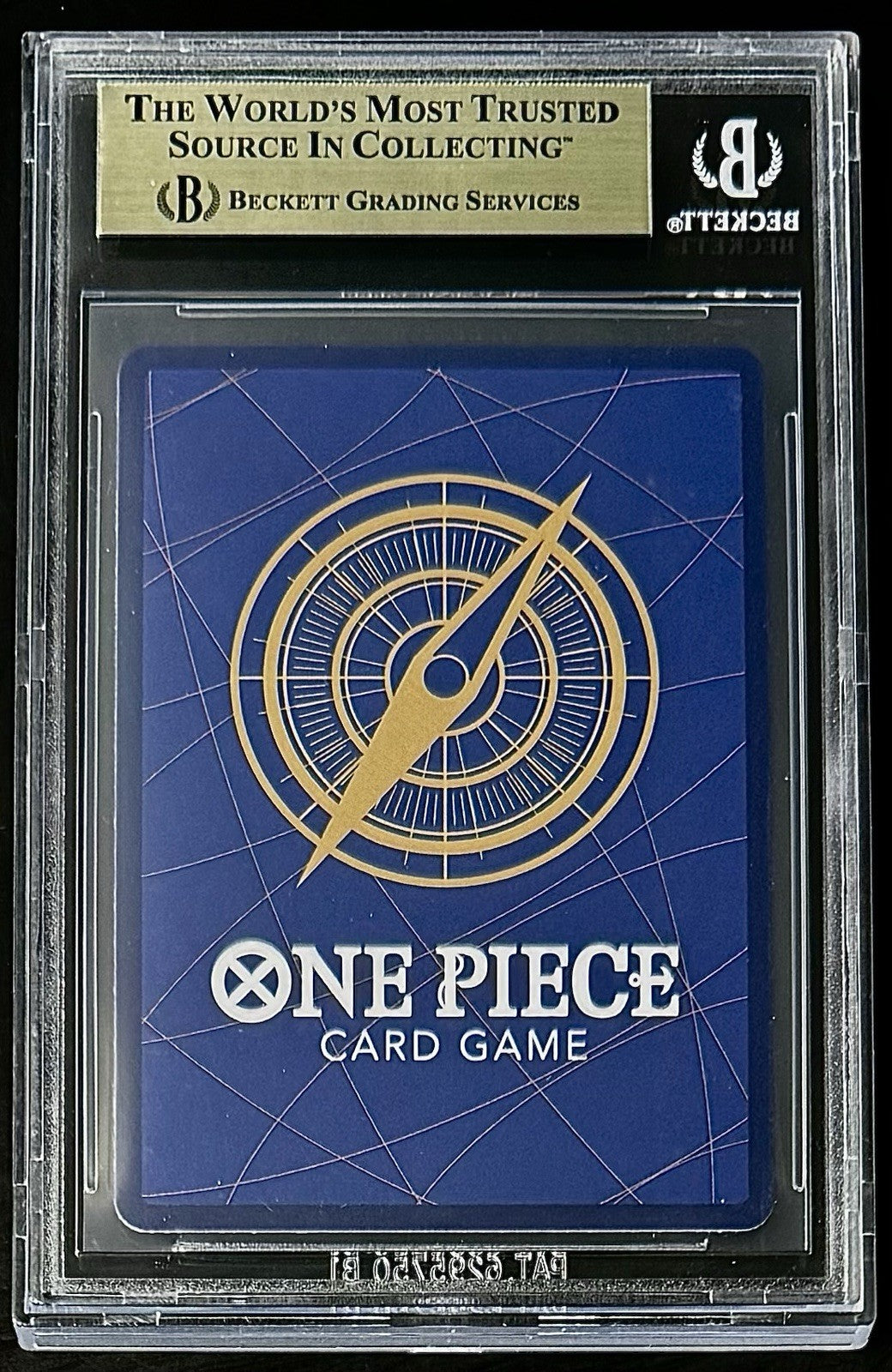 BGS 10 One Piece OP05-100 SR Enel - English - Awakening of the New Era - Graded