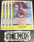 4 x One Piece EB03-056 C - Belo Betty - EN - Regular - Play Set - TCG - NM/M