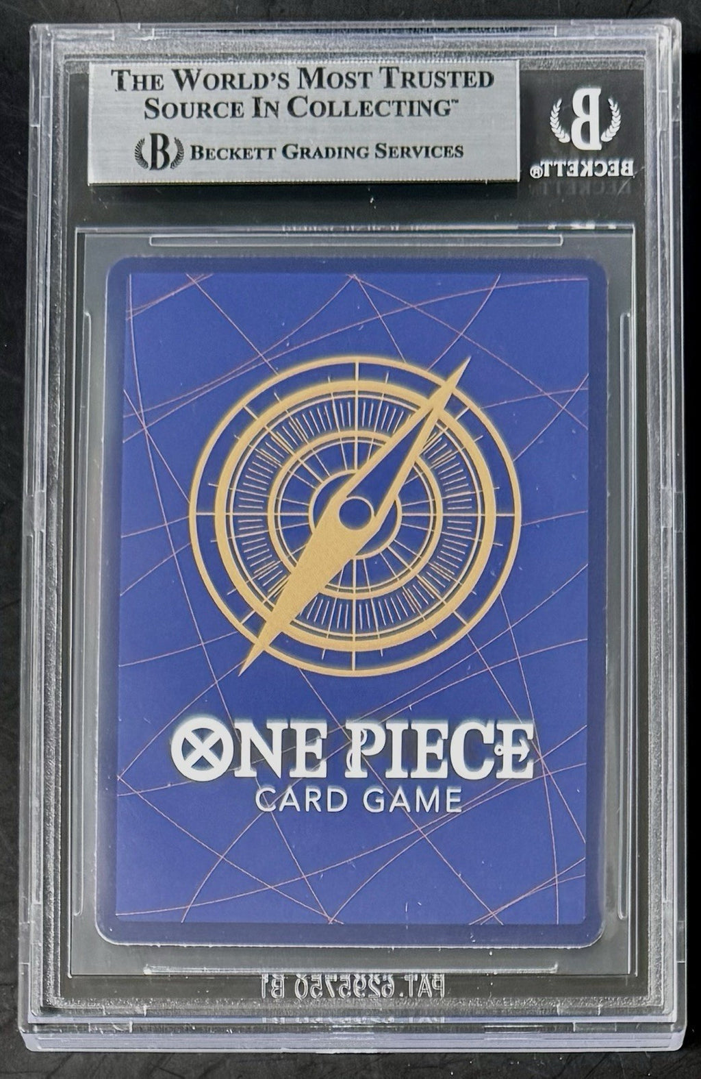 BGS 9 One Piece OP02-121 SEC Kuzan - Foil - English - PRB01 - Graded