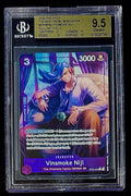 BGS 9.5 One Piece OP06-064 C* Vinsnoke Niji - English - Foil - PRB01 - Graded