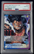 PSA 10 One Piece OP11-040 L* - Monkey.D.Luffy - Alt Art - EN - Divine Speed