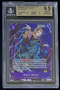 BGS 9.5 One Piece OP08-074 SR* Black Maria Alt Art - English -Two Legends-Graded