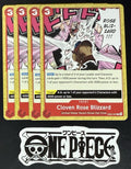 4x One Piece EB02-007 C Cloven Rose Blizzard - English - Regular - Play Set-NM/M