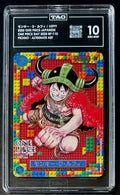 TAG 10 One Piece P-110 P Monkey.D.Luffy - JP - Foil - One Piece Day - Graded