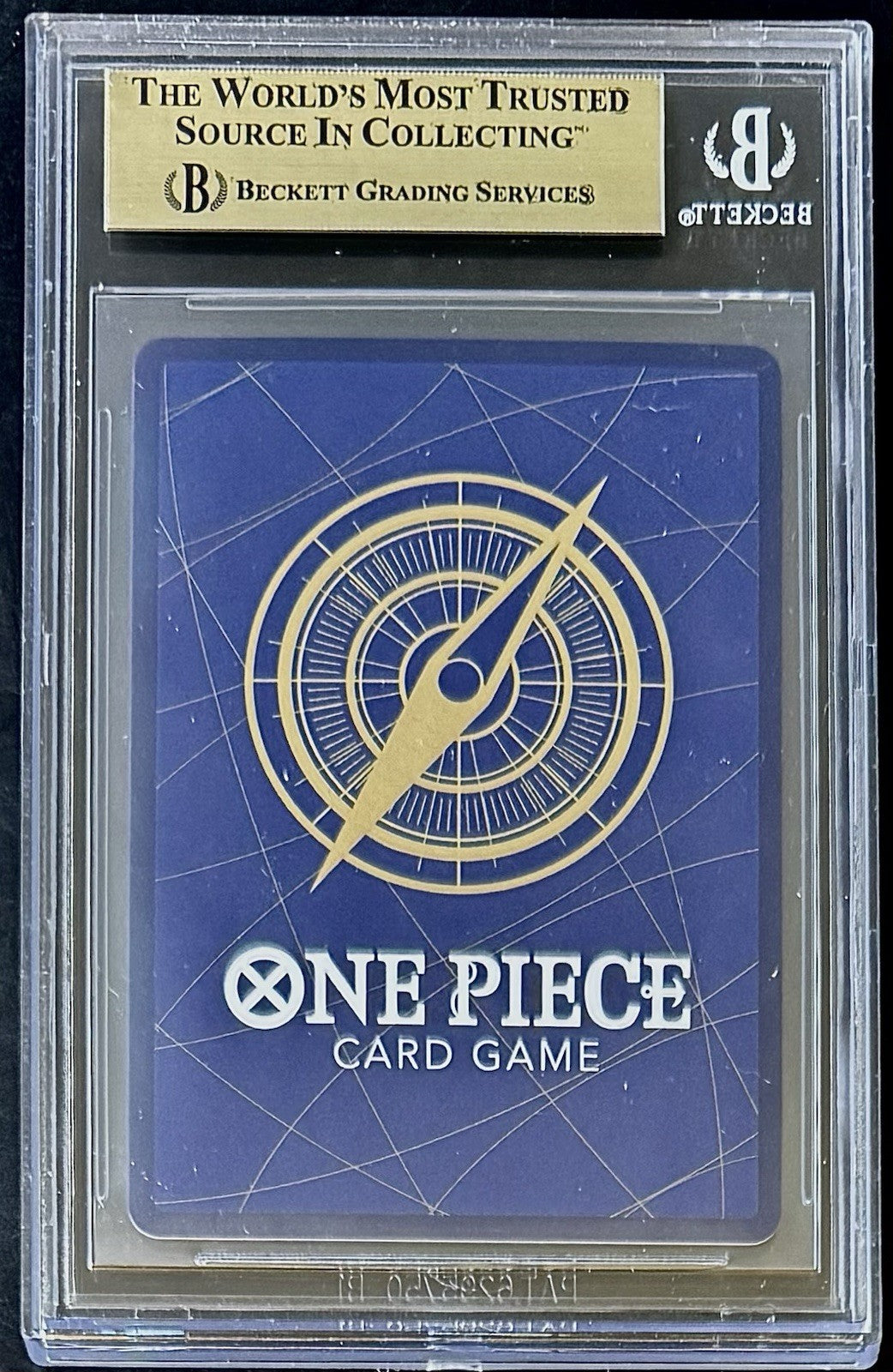 BGS 9.5 One Piece P-052 P - Dracule Mihawk - EN - Foil - Premium Live Action