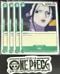 4x One Piece OP01-033 UC Izo - ENG - Regular - Playset - TCG - NM/M