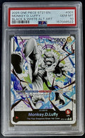 PSA 10 One Piece ST21-001 L* - Monkey.D.Luffy - Alt Art - EN - Foil - EX Gear 5