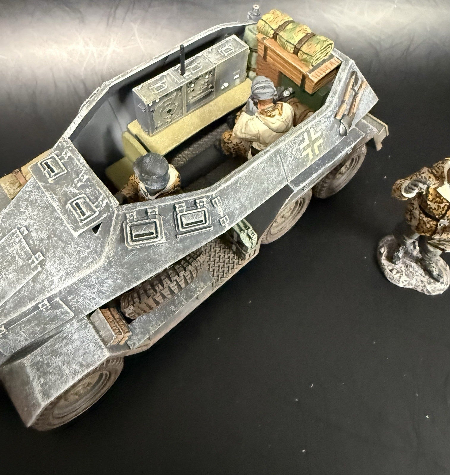King & Country BBG039 Otto Skorzeny's Command Car LE500 - Retired - MIB