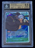 BGS 9.5 One Piece OP01-047 SR Trafalgar Law - English - Romance Dawn - Graded