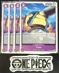 4x One Piece OP13-069 C Tom - ENG - Regular - Playset - TCG - NM/M