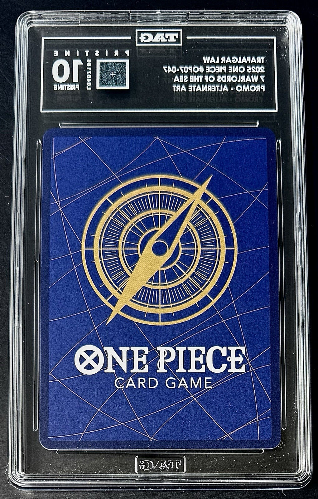 TAG 10 Pristine One Piece OP07-047 R - Trafalgar Law - EN - Binder Set - Pop 2