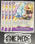 4x One Piece ST26-002 C Tony Tony.Chopper - English - Regular - Playset-TCG-NM/M