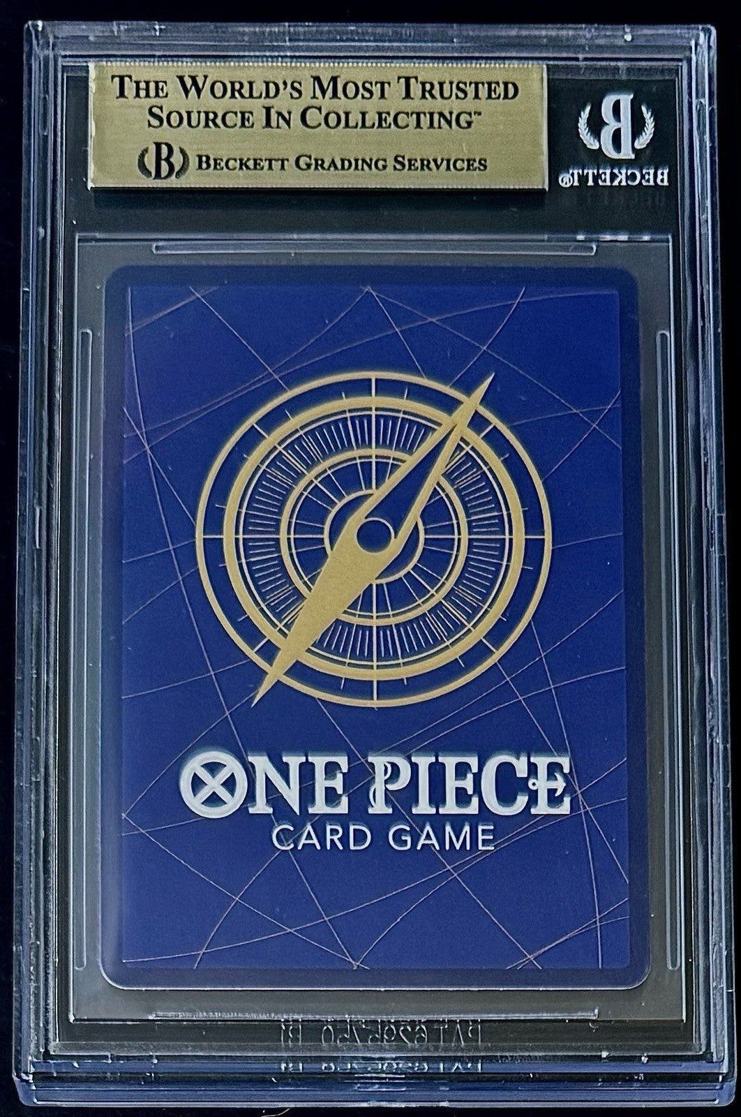 BGS 9.5 One Piece OP03-079 UC* - Vergo - Full Art Foil - EN - PRB01 - Graded