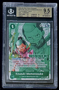 BGS 9.5 One Piece OP01-041 R Kouzuki Momonosuke - English - Winner - Graded