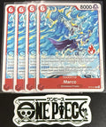 4x One Piece OP16-014 R - Marco - EN - Regular - Play Set - SD01 - NM/M