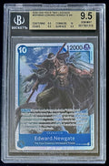 BGS 9.5 One Piece OP08-043 SR - Edward.Newgate - English - Two Legends - Foil
