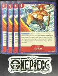 4x One Piece OP03-020 C Striker - English - Regular - Playset - TCG - NM/M
