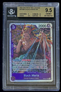 BGS 9.5 One Piece OP08-074 SR - Black Maria - English - Two Legends - Foil