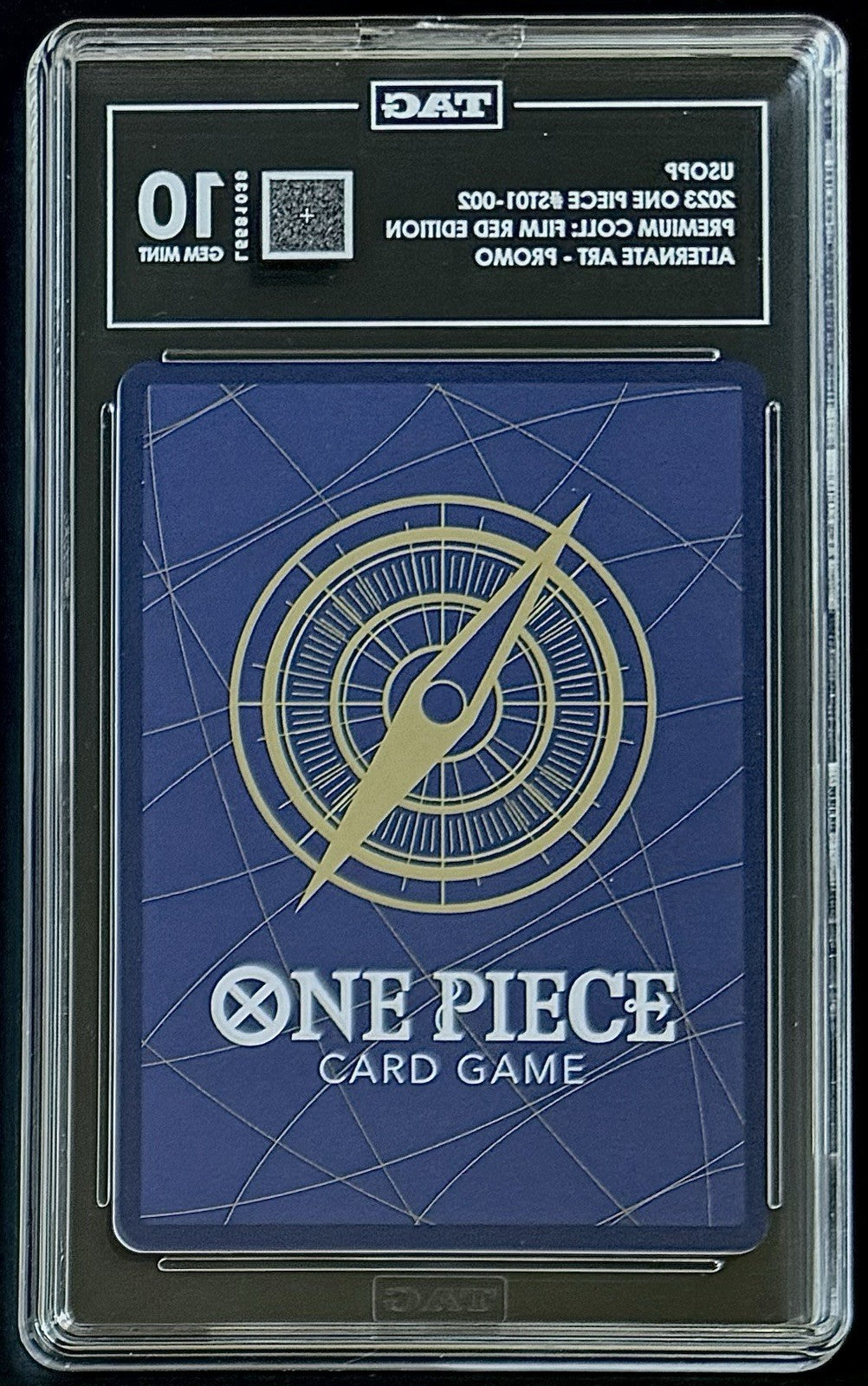 TAG 10 One Piece ST01-002 C - Usopp - EN - Foil - Film Red Edition